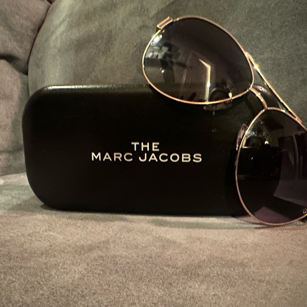 Marc Jacobs Gold Sunglasses